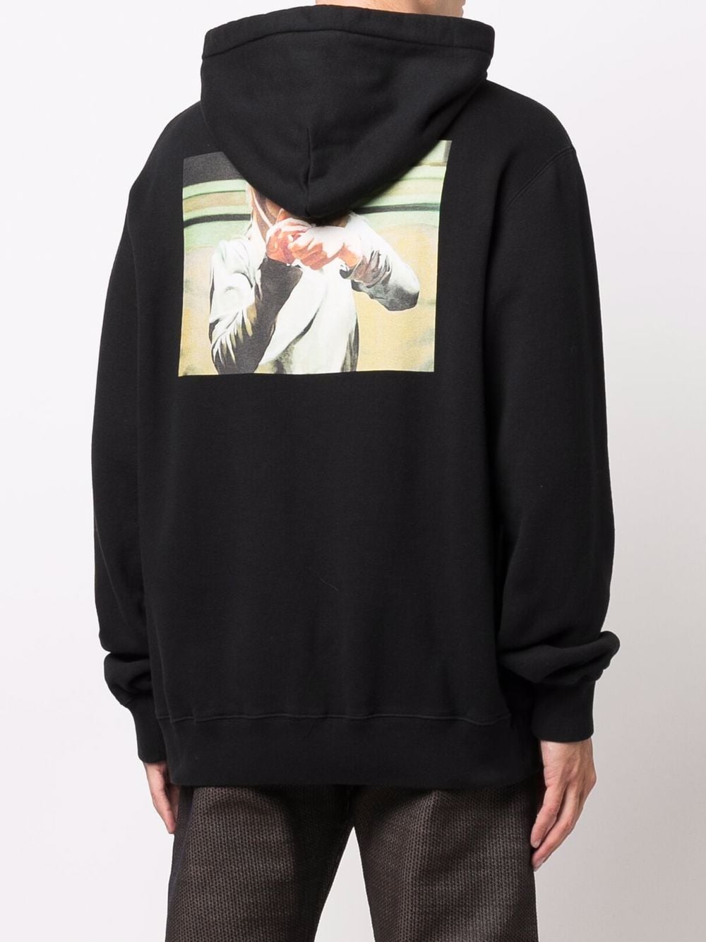 Shop Undercover Graphic-print Hoodie In Black
