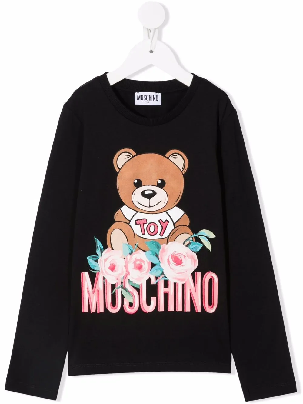 фото Moschino kids топ с длинными рукавами