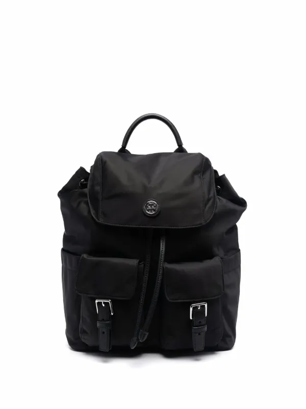 tory burch backpack leather