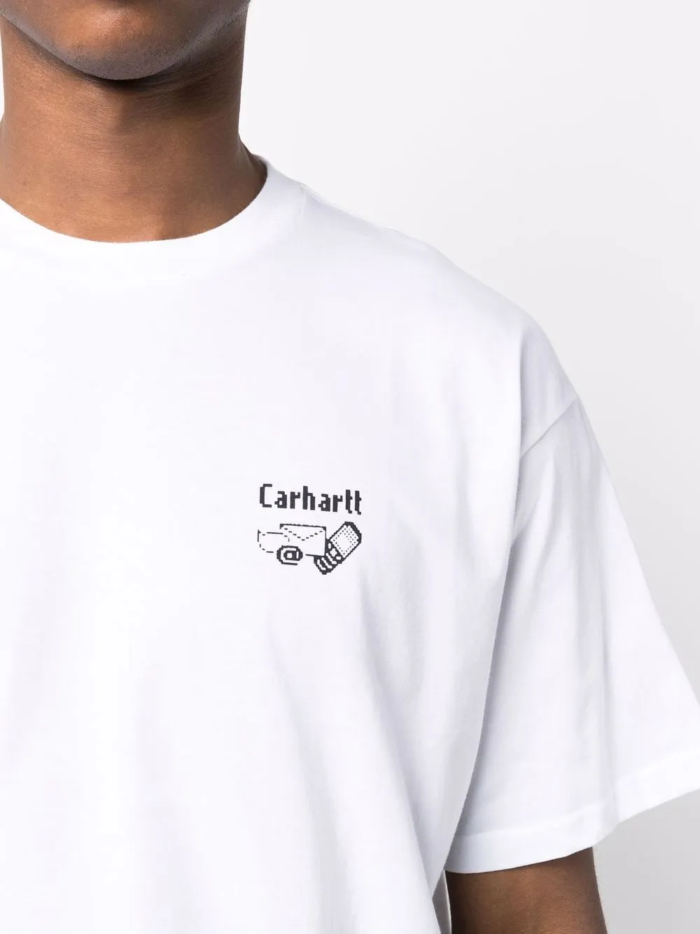 фото Carhartt wip футболка с логотипом