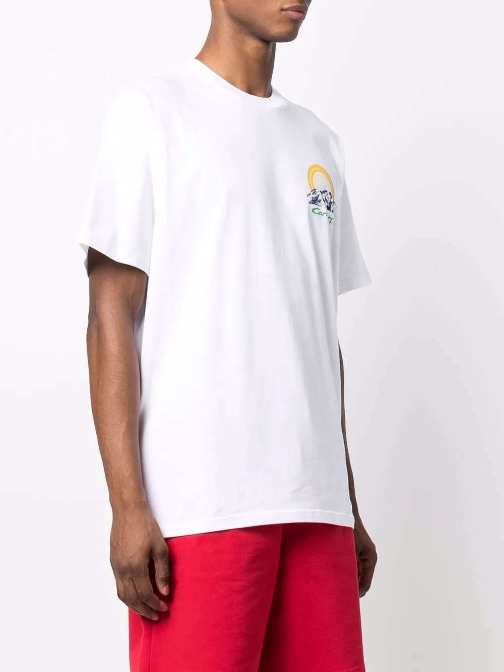 фото Carhartt wip футболка с логотипом