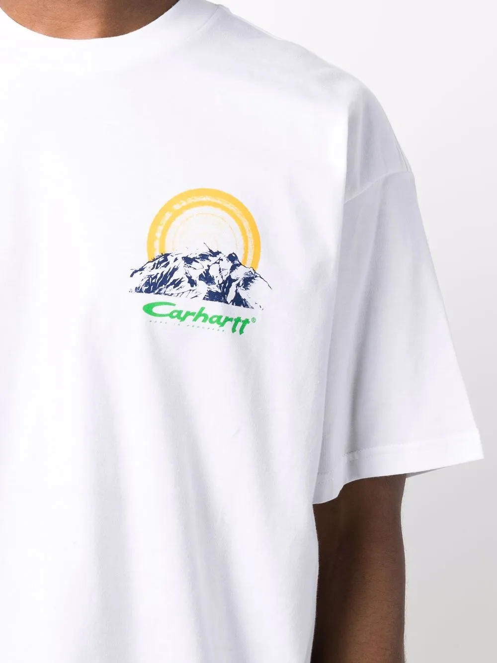 фото Carhartt wip футболка с логотипом