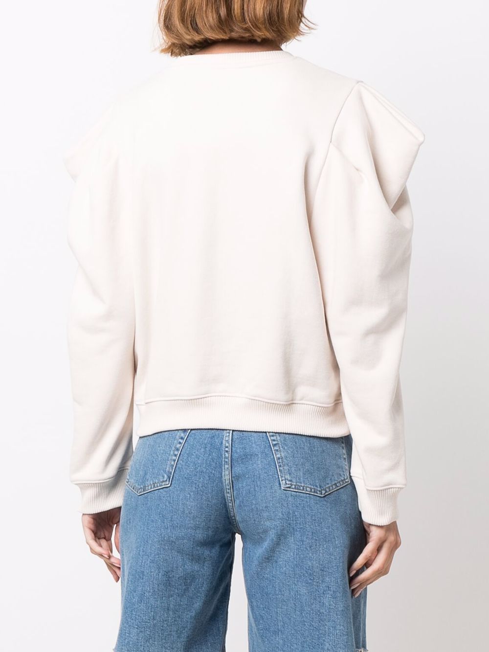 фото Levi's: made & crafted puff-sleeve crew-neck sweatshirt