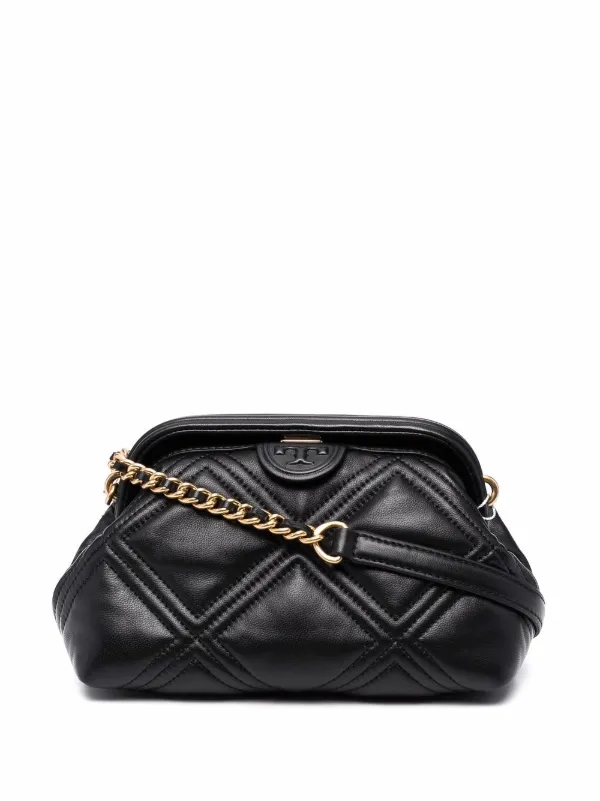 tory burch fleming crossbody black