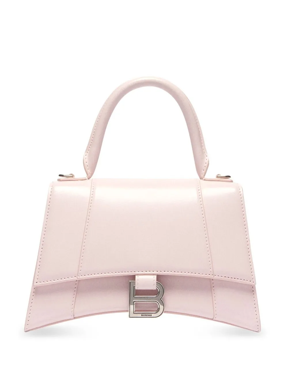 Balenciaga Small Hourglass Crossbody Bag In Pink ModeSens