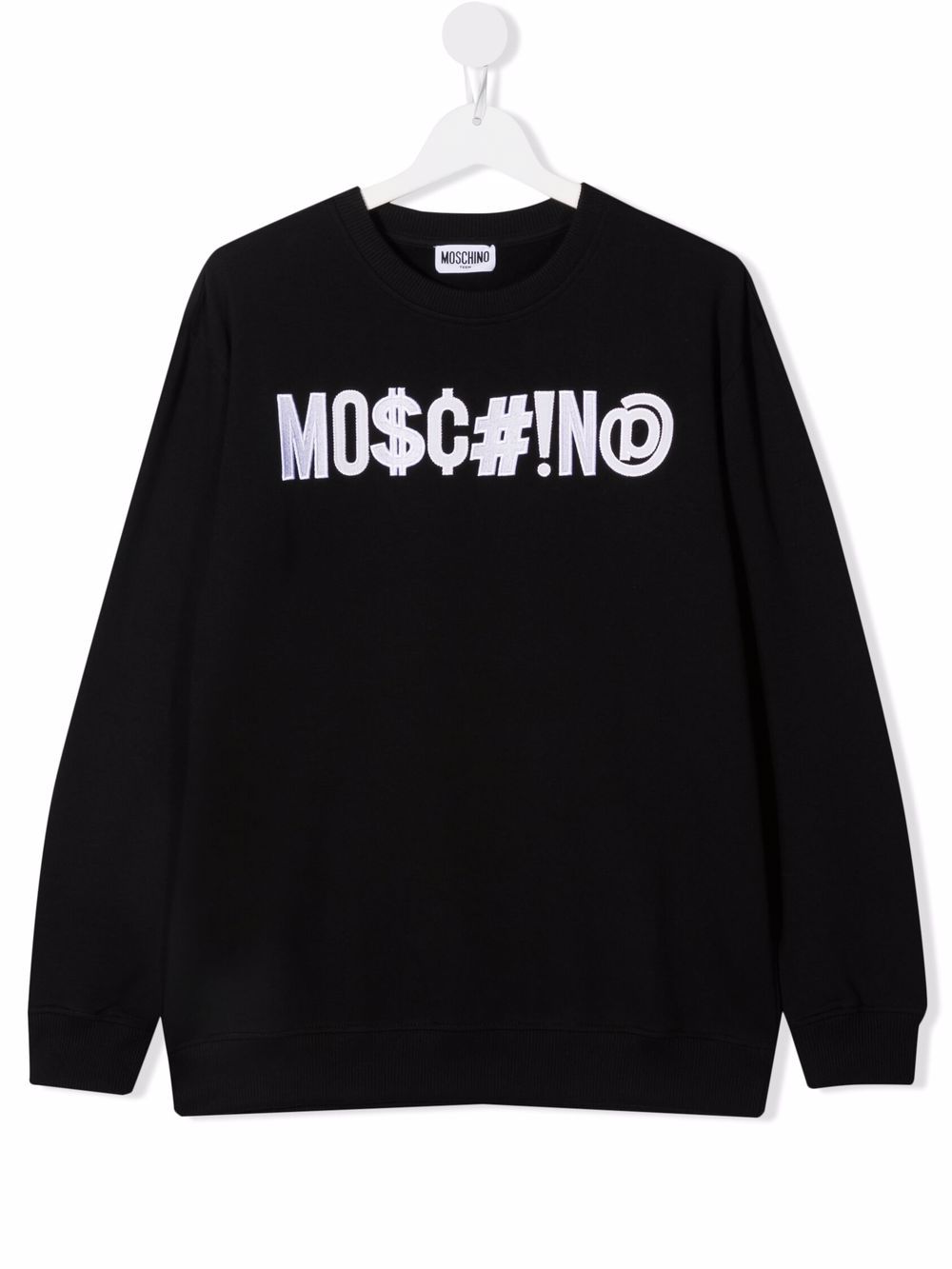 фото Moschino kids толстовка с логотипом