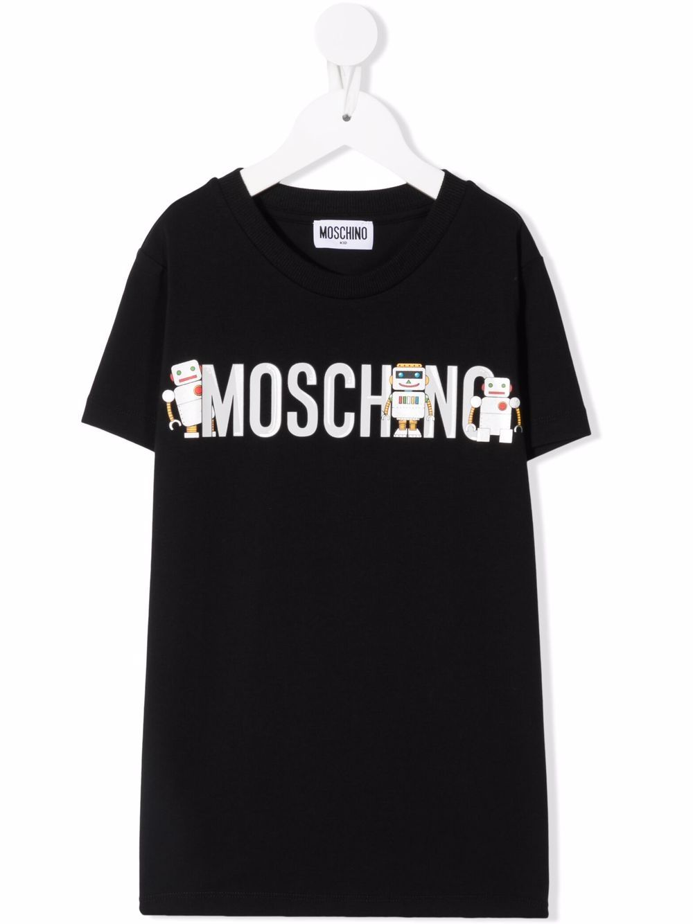 фото Moschino kids футболка с логотипом