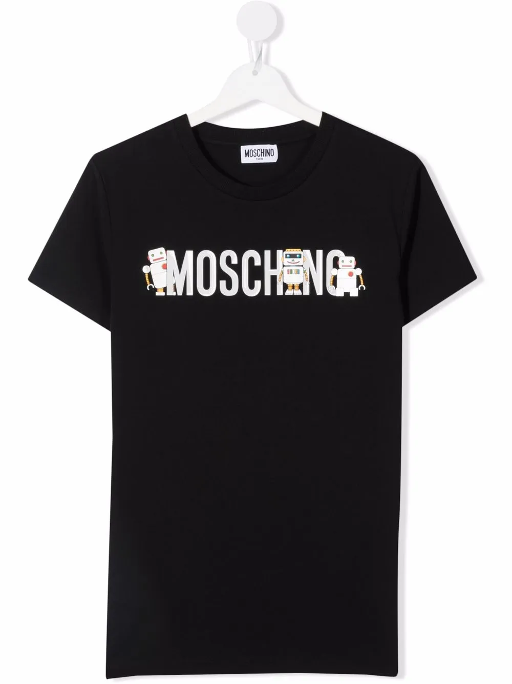 фото Moschino kids футболка с логотипом