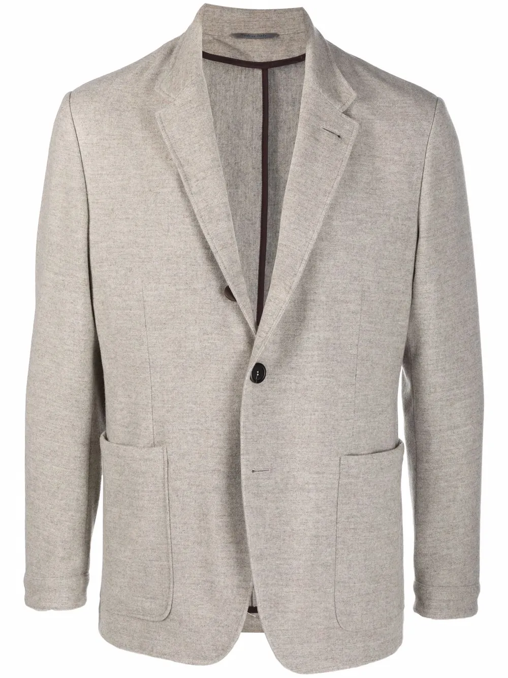 

Canali single-breasted tailored blazer - Grey