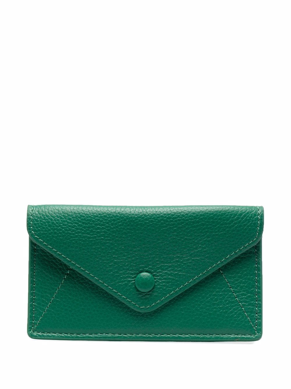 

Coccinelle cartera plegable con logo - Verde