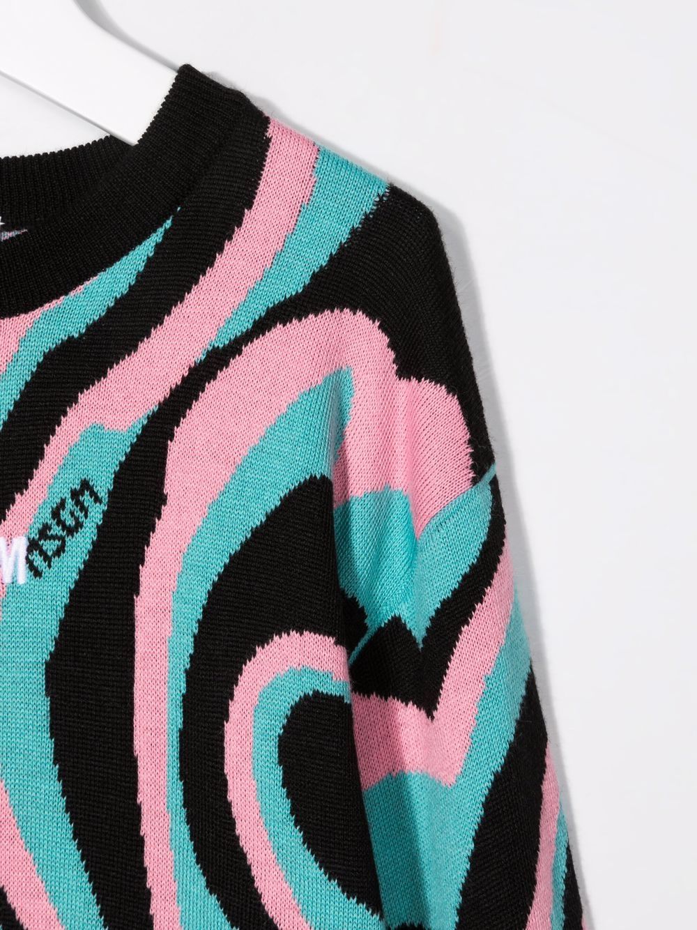 фото Msgm kids geometric-print jumper