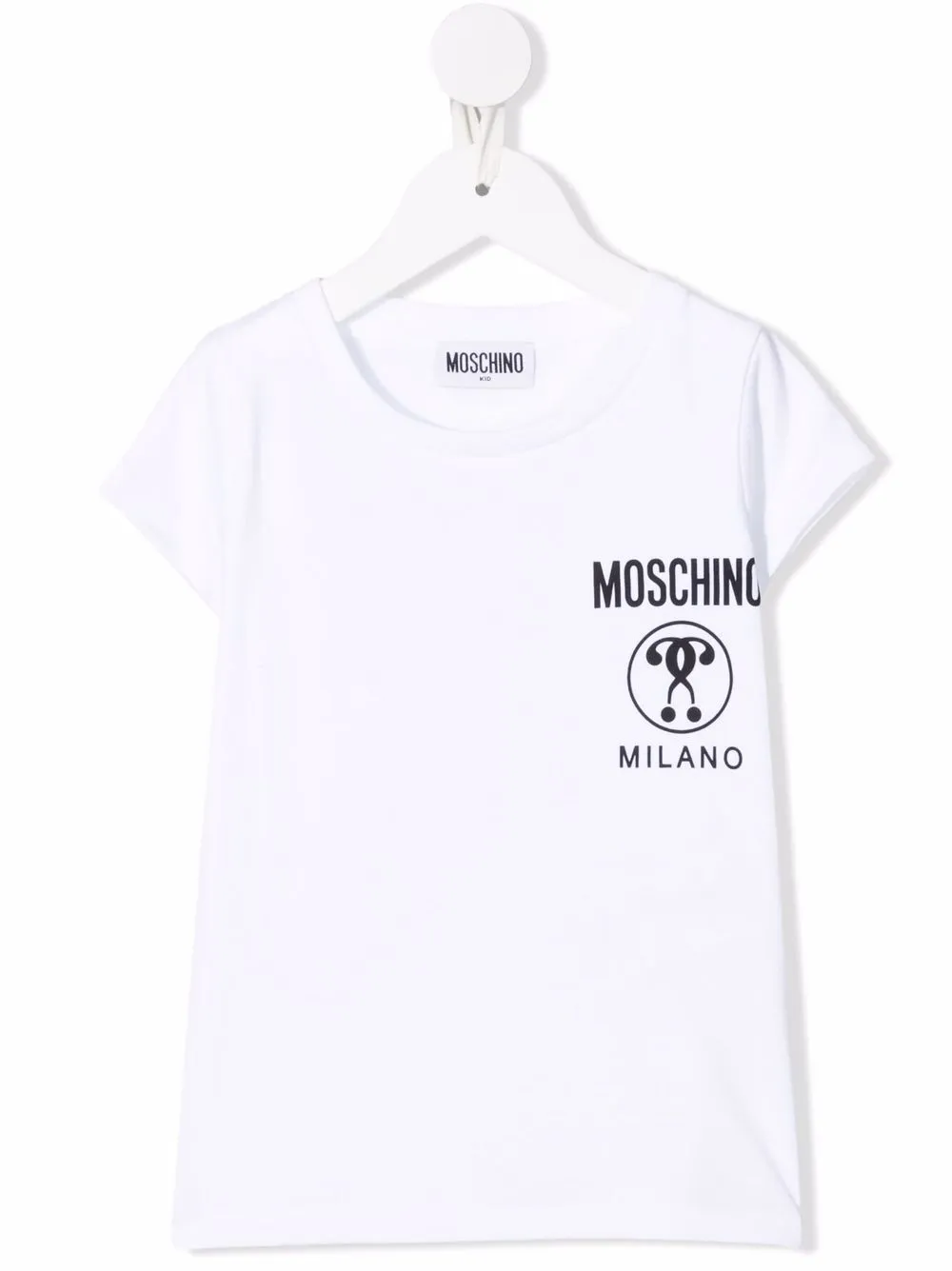 фото Moschino kids футболка с логотипом