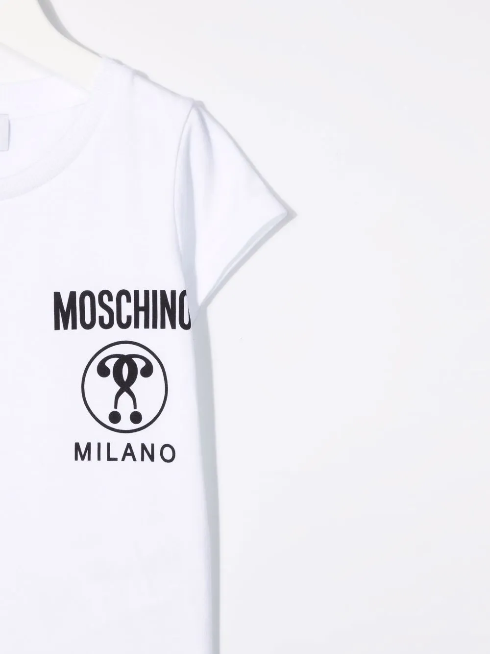 фото Moschino kids футболка с логотипом