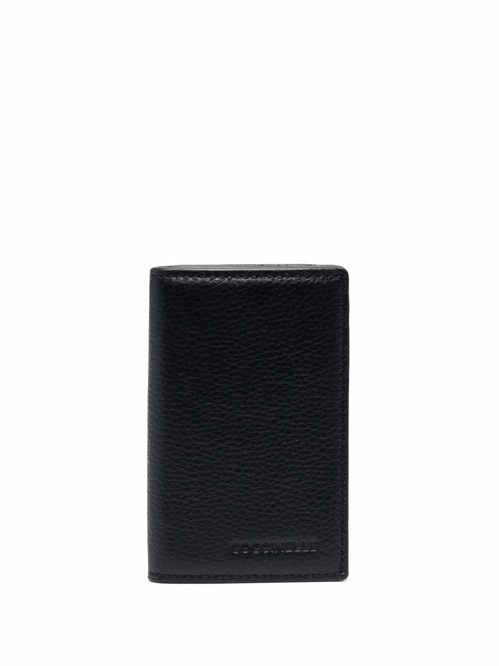 

Coccinelle embossed logo cardholder - Black