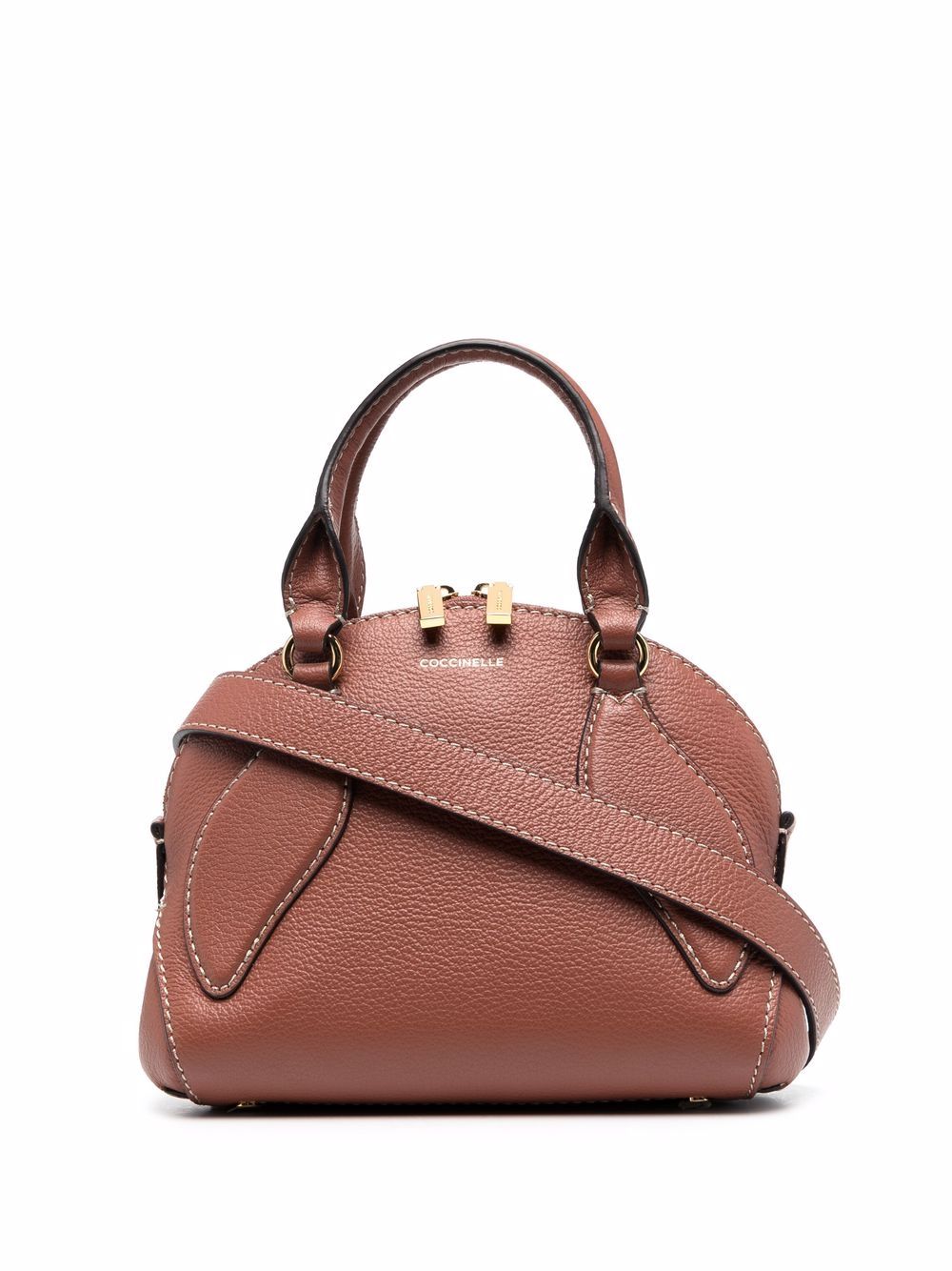 

Coccinelle tote Colette pequeño - Marrón