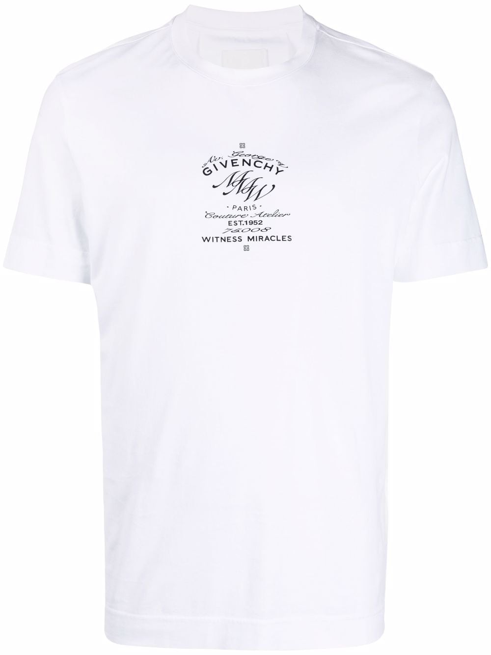 фото Givenchy футболка с принтом mmw