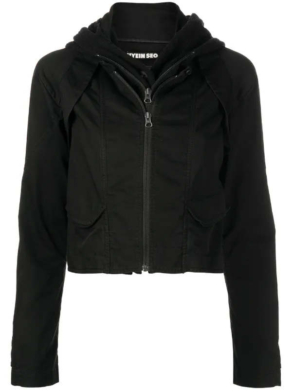 Hyein Seo Hooded double-layer Jacket 