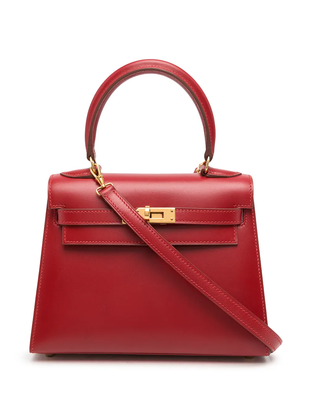 

Hermès 1996 pre-owned Kelly 20 Sellier tote bag - Red