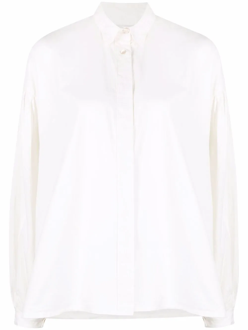 

Forte Forte long-sleeve cotton shirt - White