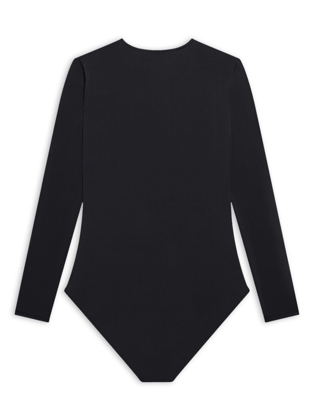 Shop Balenciaga Long-sleeve Bodysuit In Black