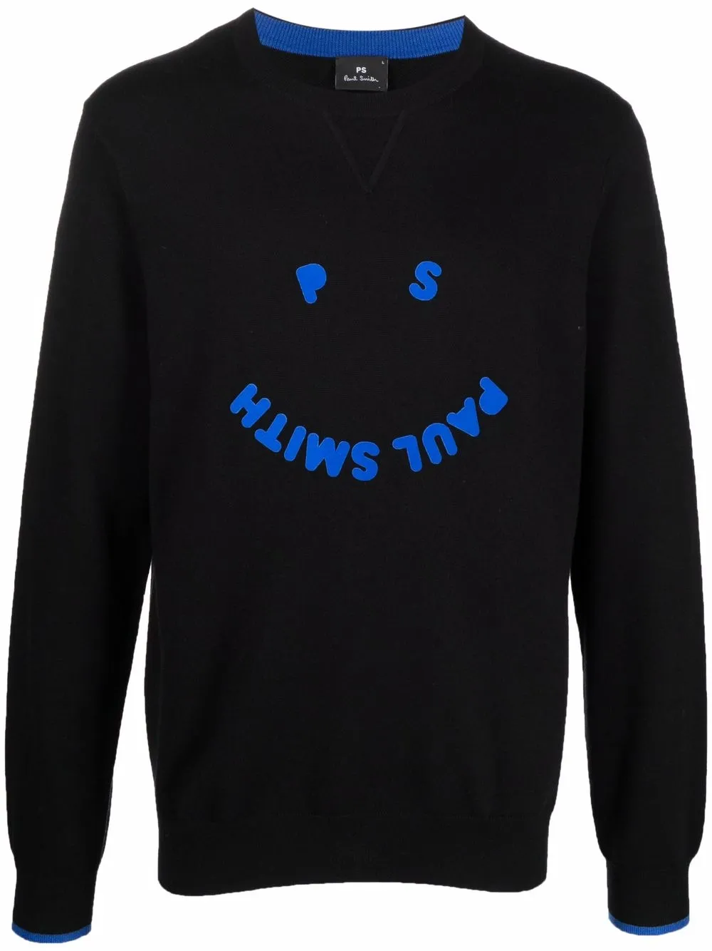 

PS Paul Smith logo crew-neck jumper - Black