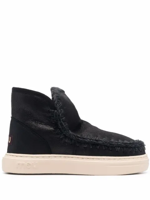 Mou shearling-lined boots
