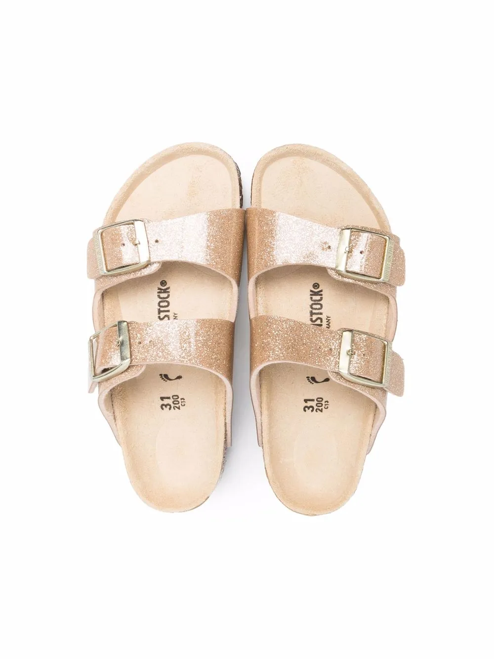 Birkenstock Kids Magic Galaxy buckled sandals Neutrals