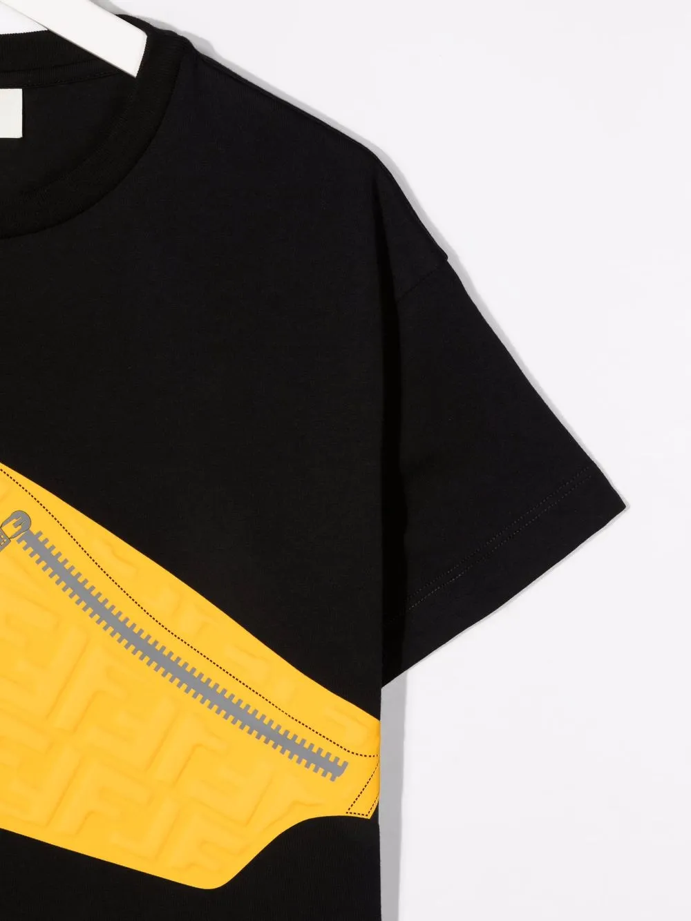 фото Fendi kids футболка с графичным принтом