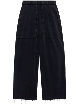 Balenciaga Cropped wide-leg Trousers - Farfetch