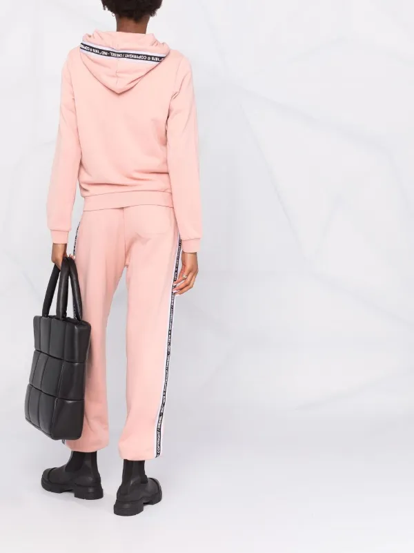 diesel pink moletom com capuz