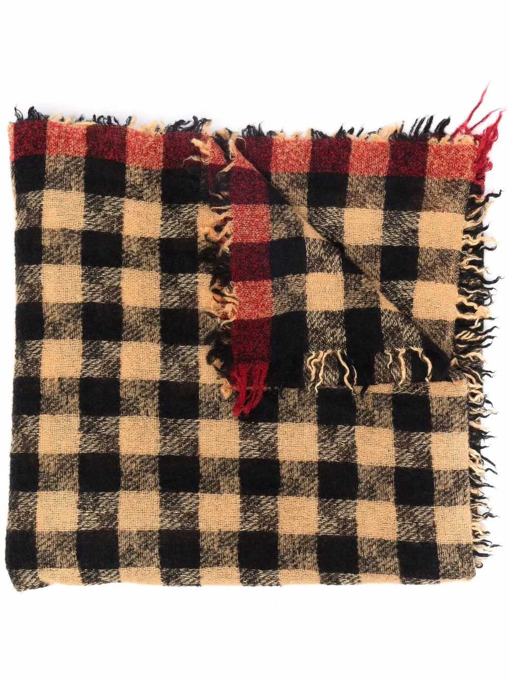 Faliero Sarti шарф в клетку