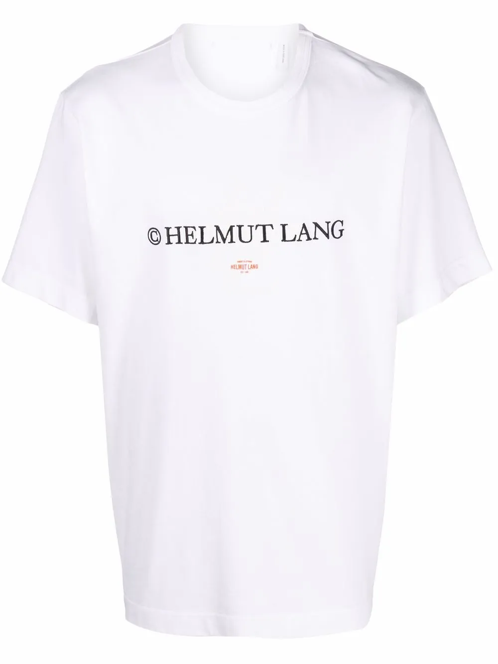 

Helmut Lang logo-print T-shirt - White