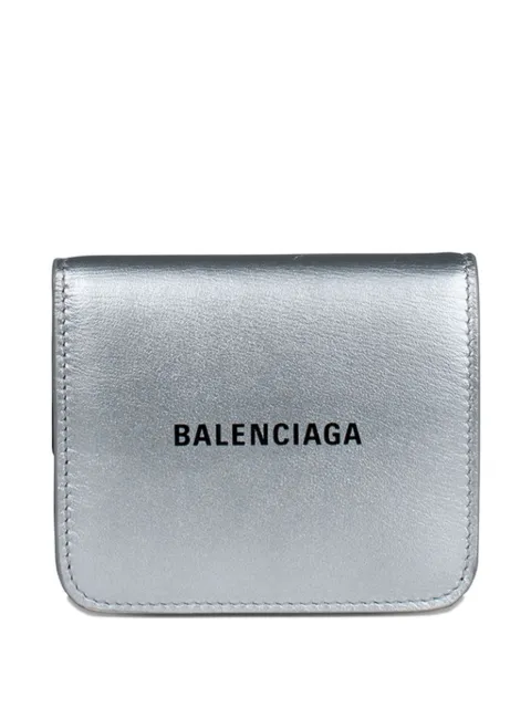 Balenciaga portefeuille à logo imprimé