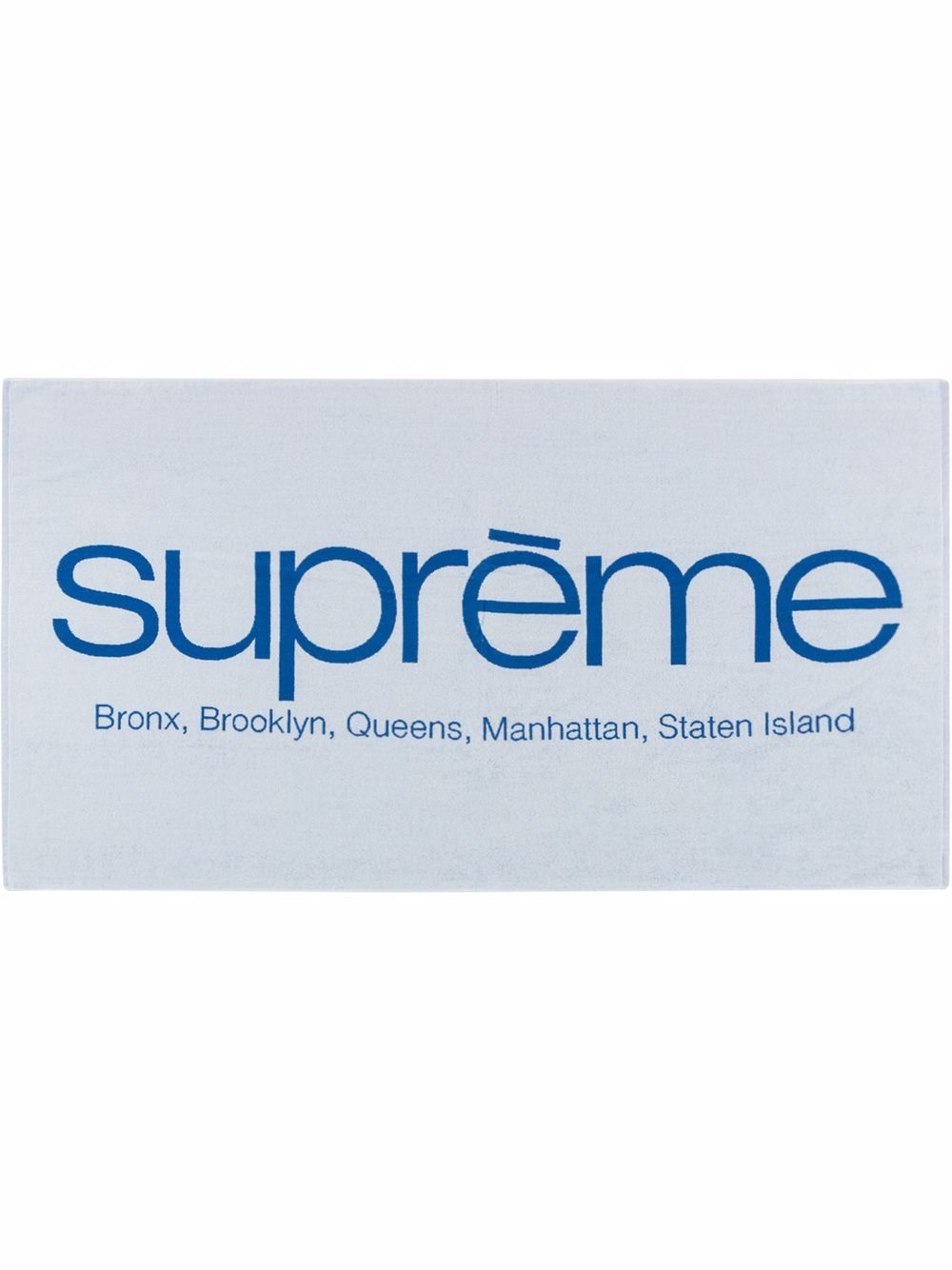 фото Supreme полотенце five boroughs