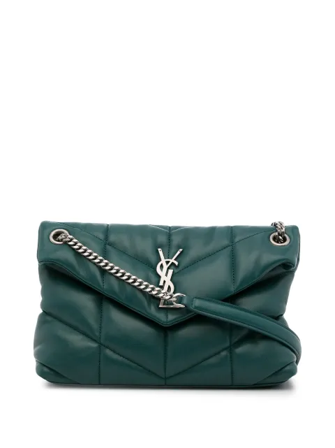 Saint Laurent Loulou quilted-effect shoulder bag