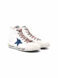 Golden Goose Kids Francy high-top sneakers - White