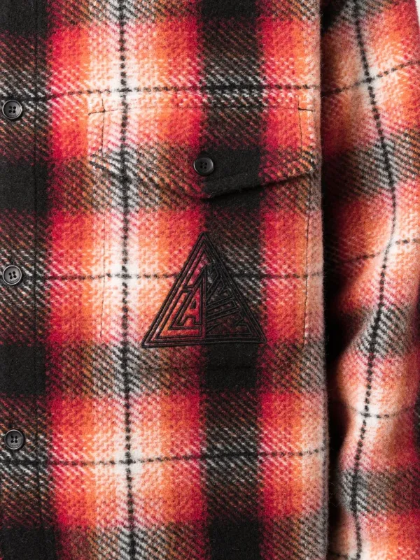Lanvin Checked Oversized Shirt Jacket 