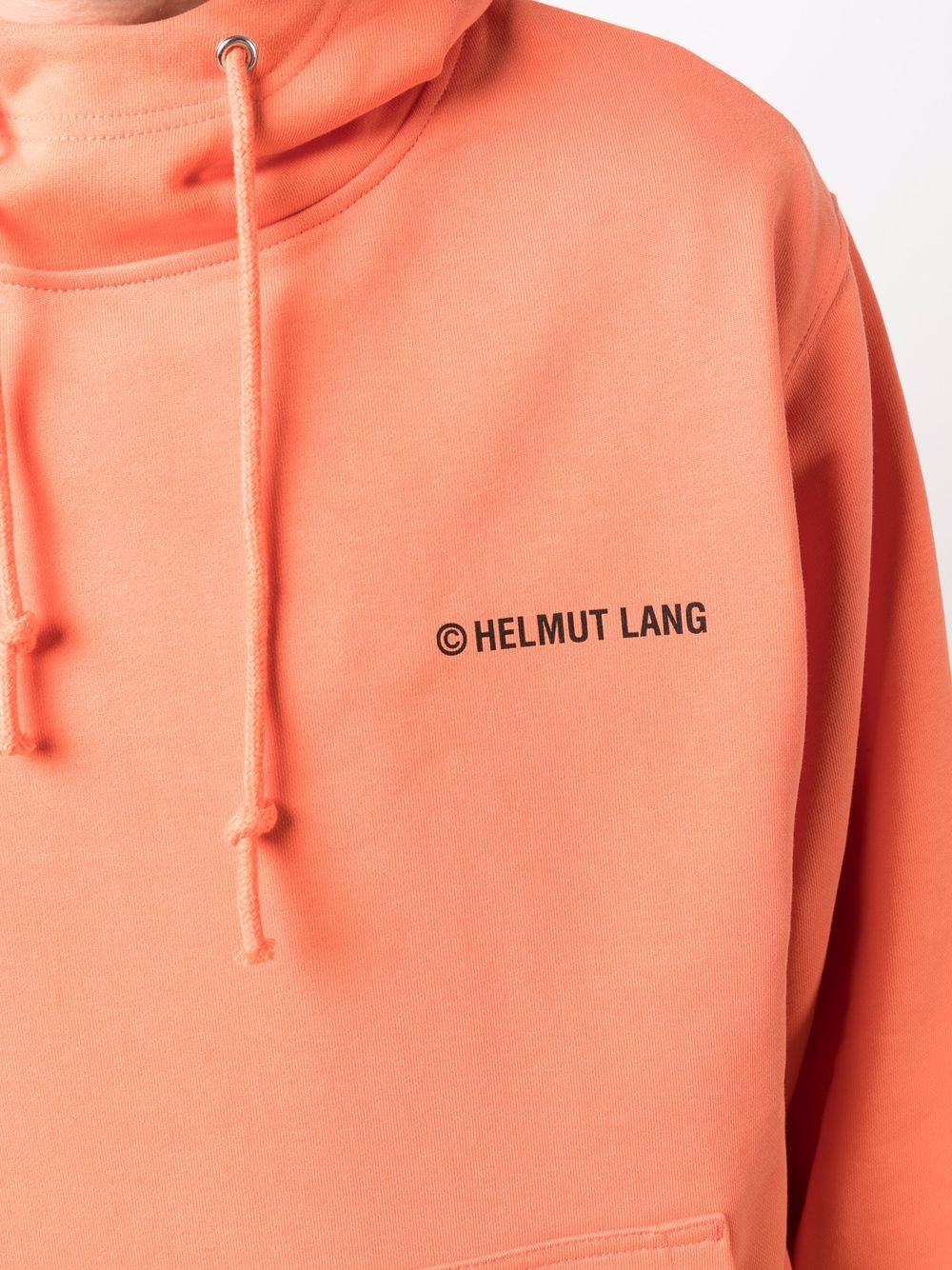 Helmut lang orange shops hoodie