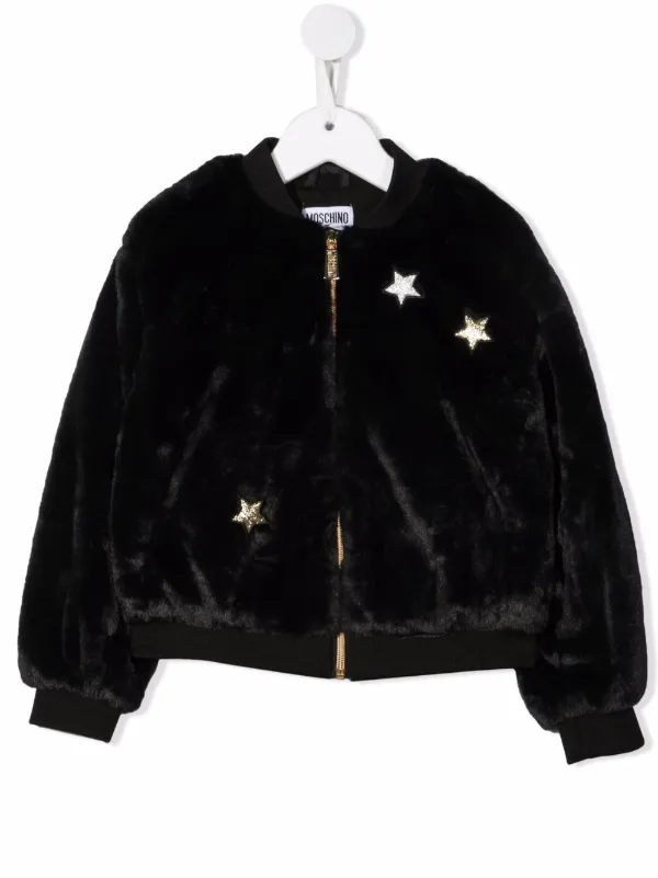 teddy bear bomber jacket