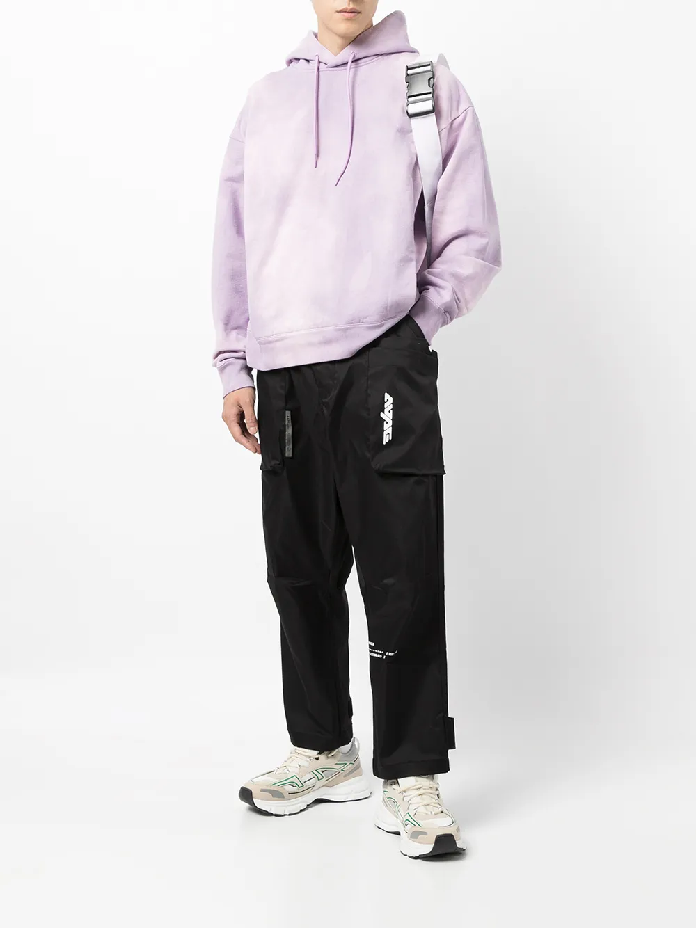 AAPE BY *A BATHING APE® Straight broek - Zwart