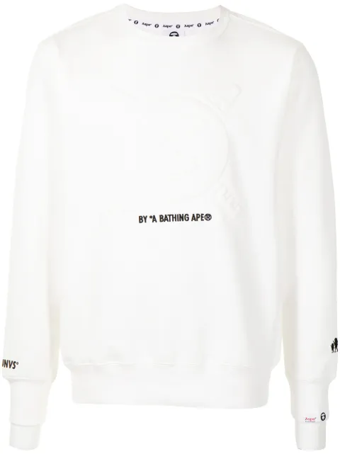 AAPE BY *A BATHING APE® سويت شيرت بنقش شعار الماركة