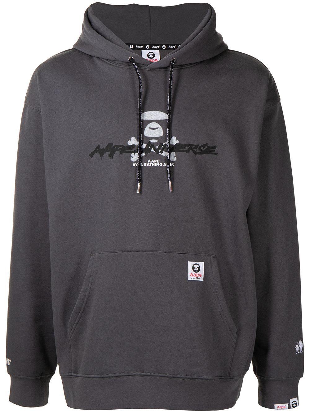 AAPE BY *A BATHING APE® logo-print hoodie