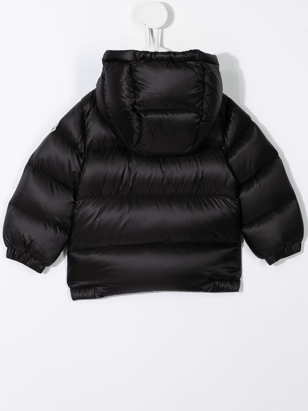 фото Moncler enfant пуховик на молнии с капюшоном