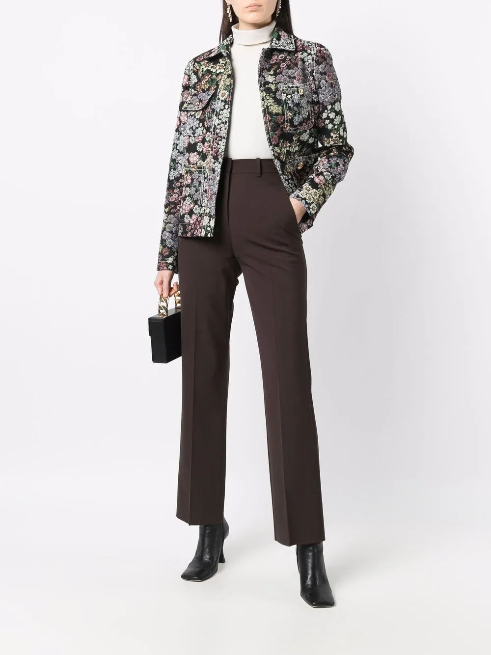 фото Valentino прямые брюки строгого кроя