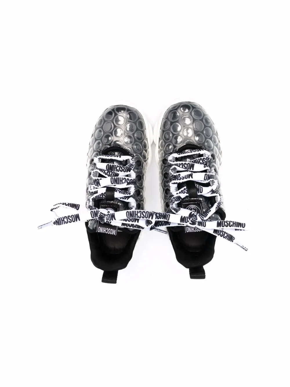 фото Moschino kids фактурные кроссовки