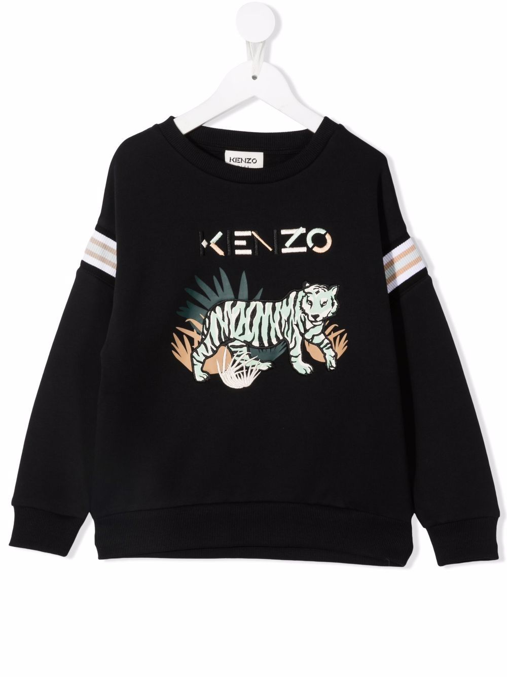 фото Kenzo kids джемпер с вышитым логотипом