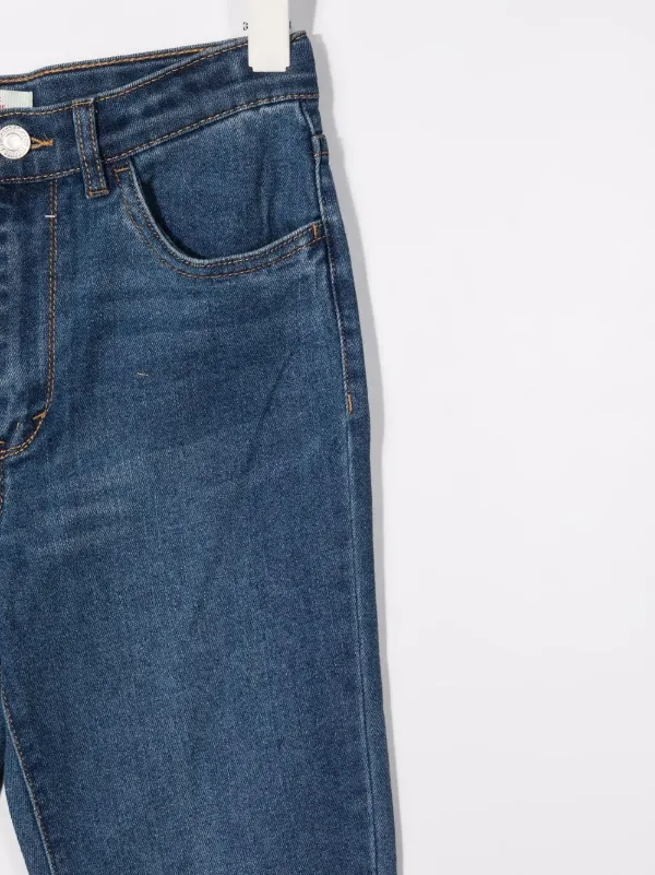 Kids TEEN wide-leg Denim Jeans - Farfetch