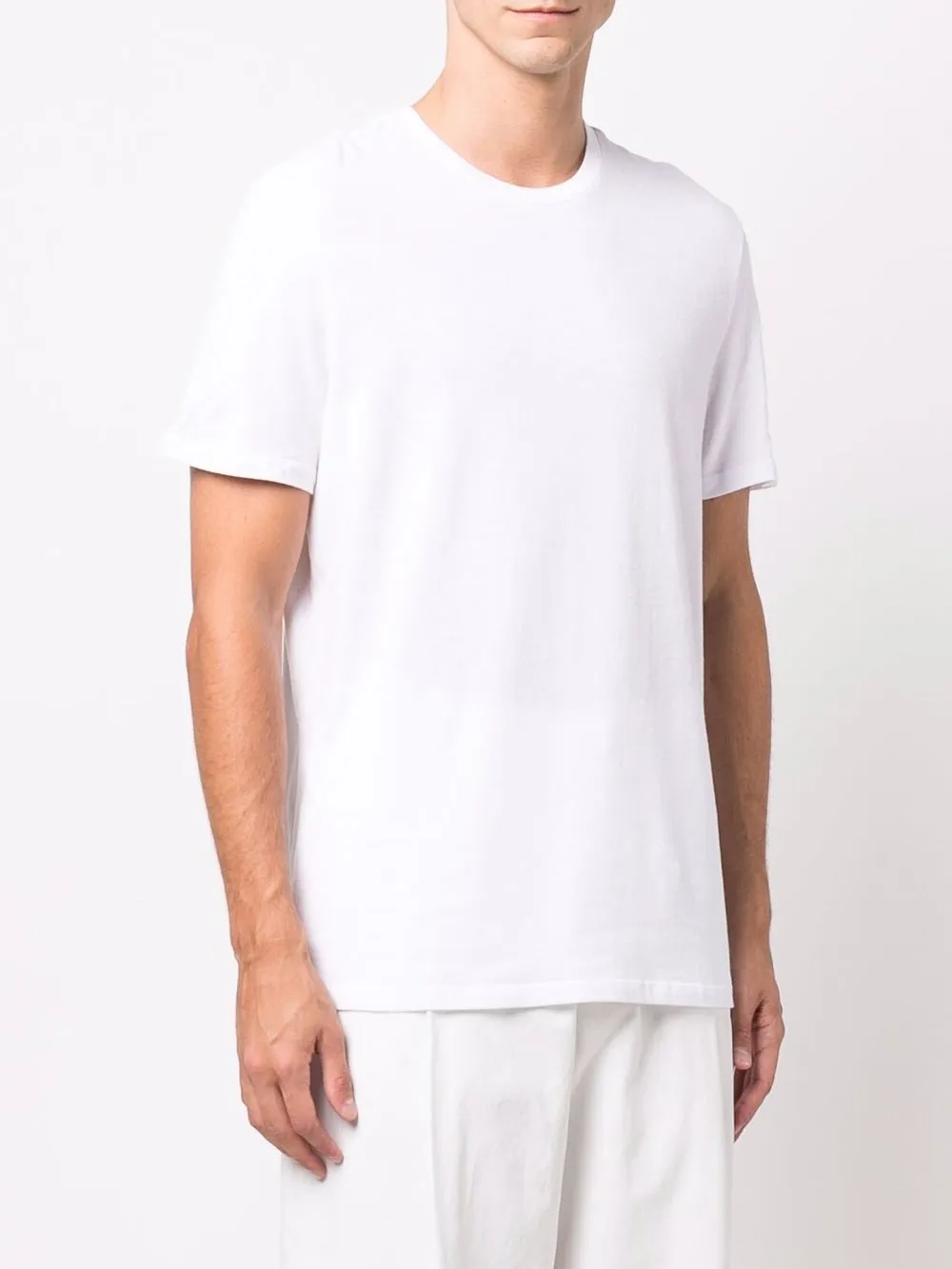Majestic Filatures Katoenen T-shirt Wit