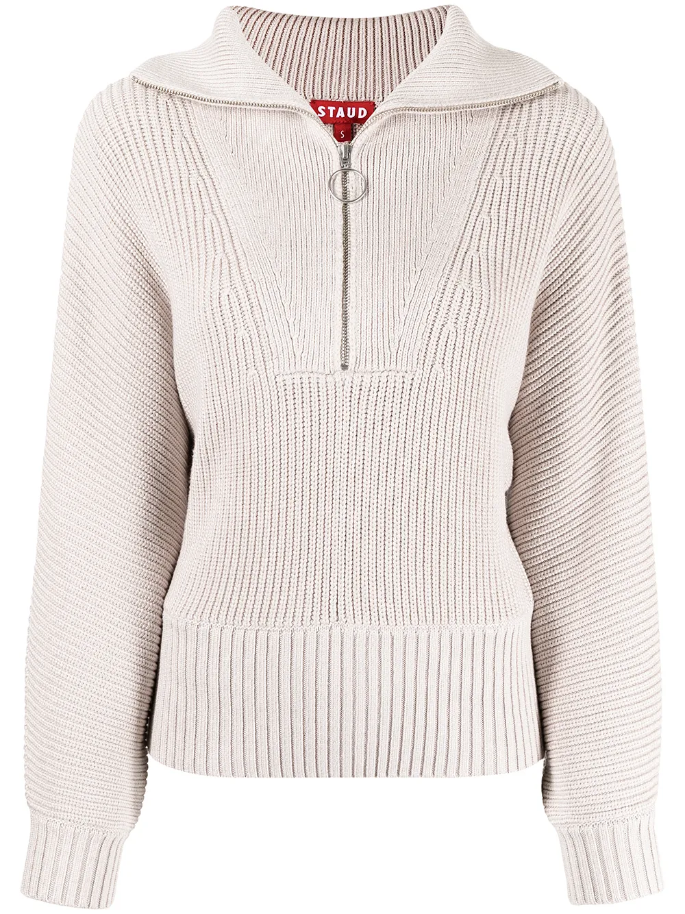 STAUD джемпер Kirby на молнии