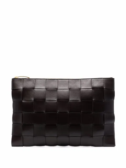 Bottega Veneta Clutch com trama Intrecciato